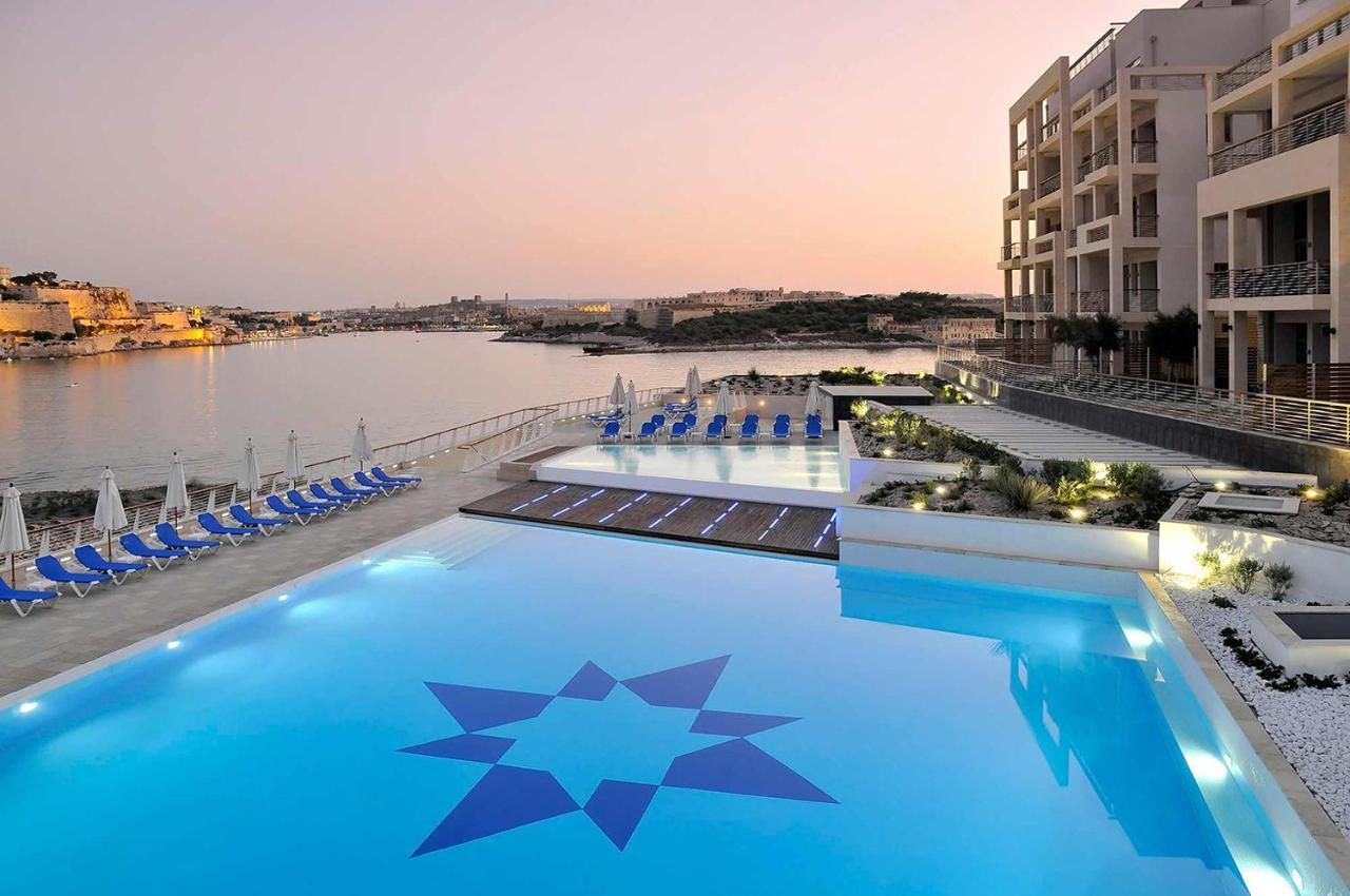 Super Luxury Apartment In Tigne Point, Amazing Sea Views Sliema Esterno foto
