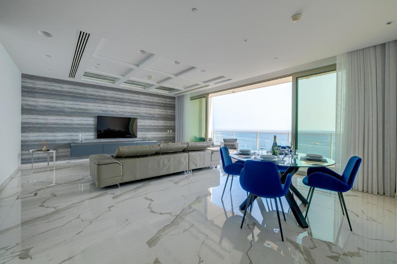 Super Luxury Apartment In Tigne Point, Amazing Sea Views Sliema Esterno foto