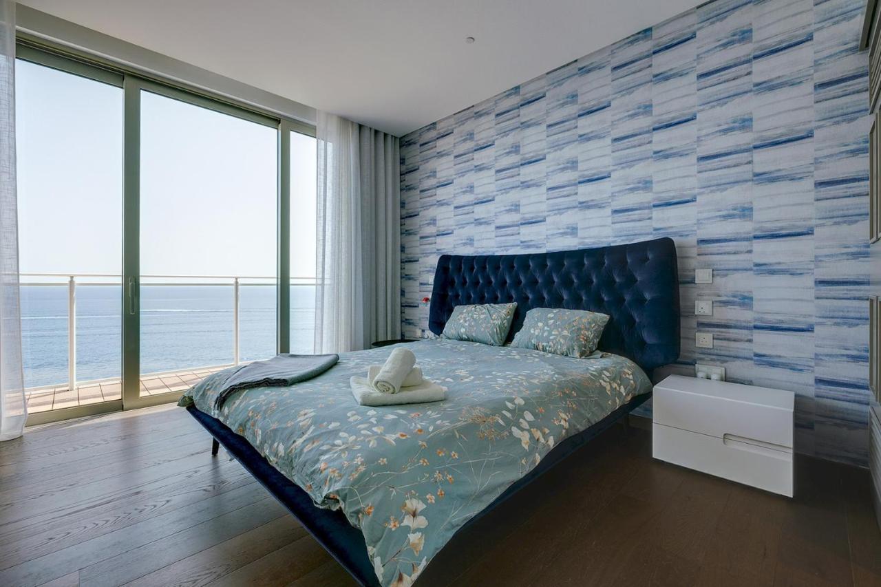 Super Luxury Apartment In Tigne Point, Amazing Sea Views Sliema Esterno foto