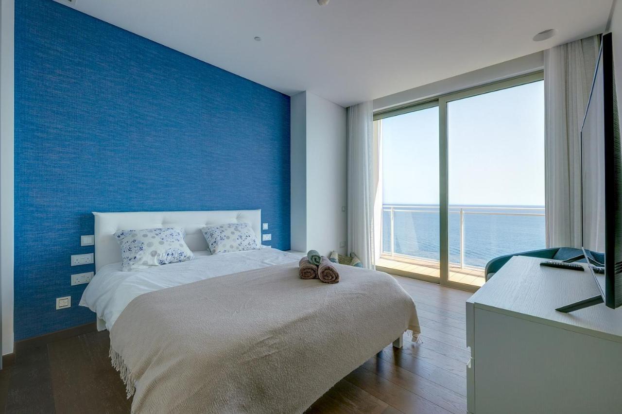 Super Luxury Apartment In Tigne Point, Amazing Sea Views Sliema Esterno foto