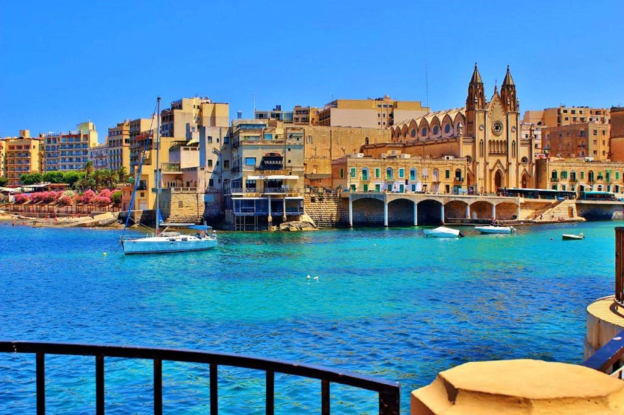 Super Luxury Apartment In Tigne Point, Amazing Sea Views Sliema Esterno foto