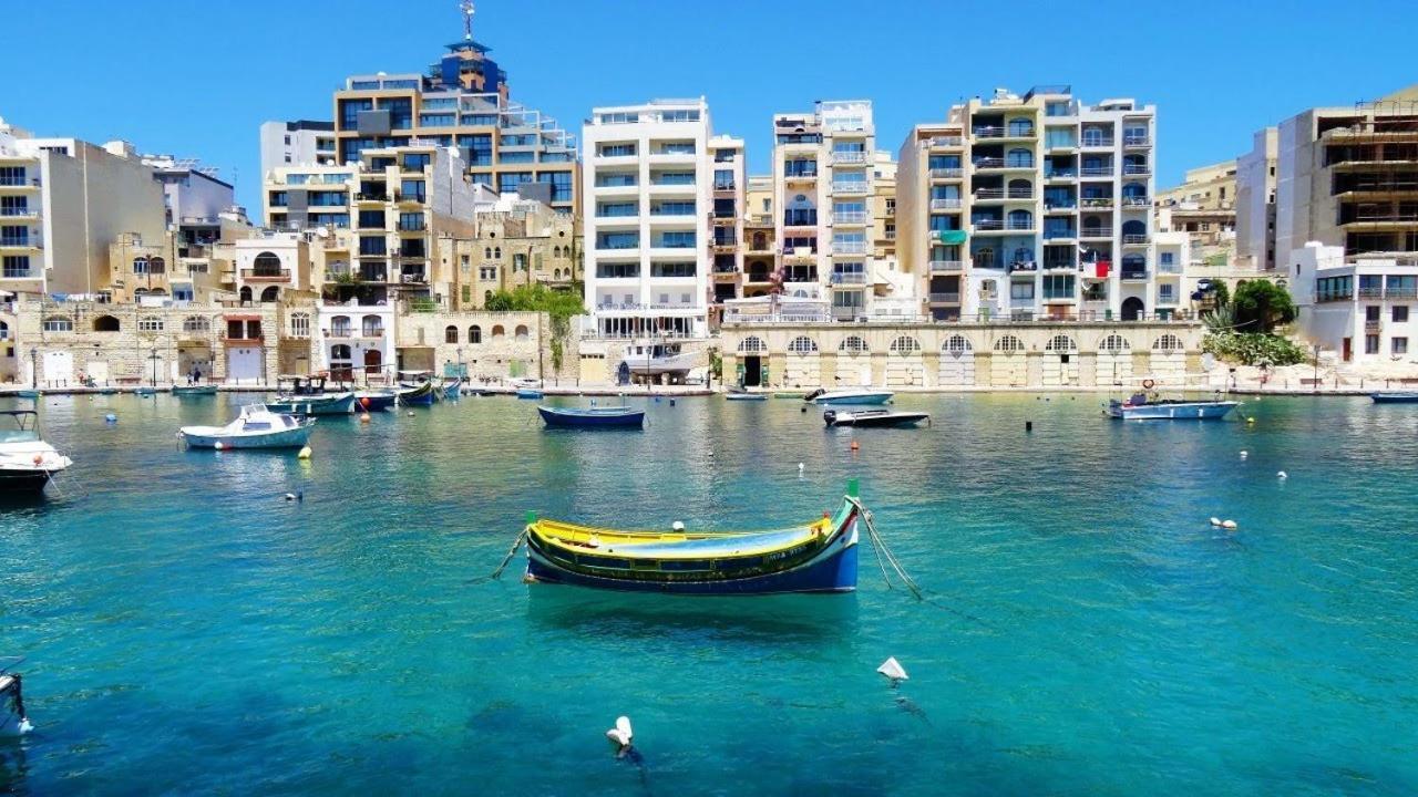 Super Luxury Apartment In Tigne Point, Amazing Sea Views Sliema Esterno foto
