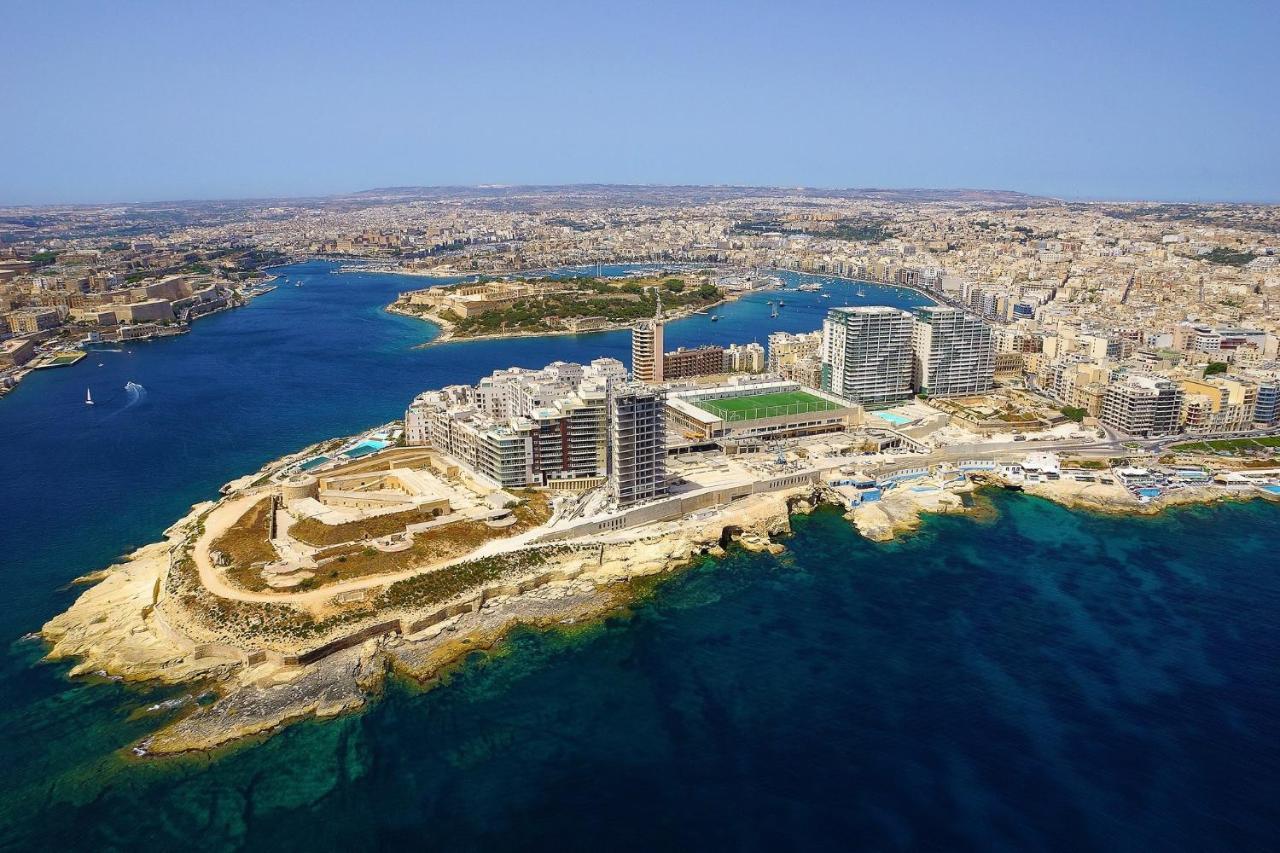 Super Luxury Apartment In Tigne Point, Amazing Sea Views Sliema Esterno foto