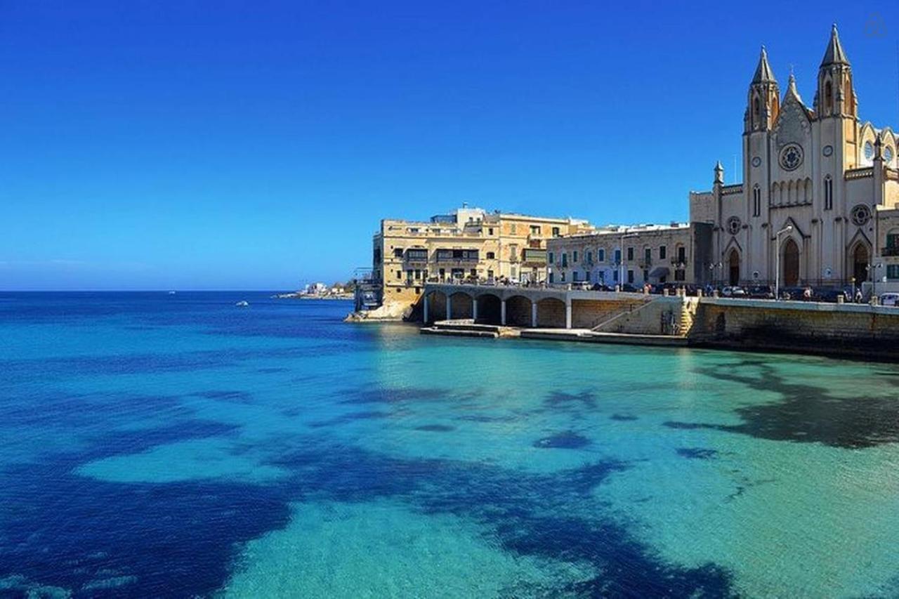 Super Luxury Apartment In Tigne Point, Amazing Sea Views Sliema Esterno foto