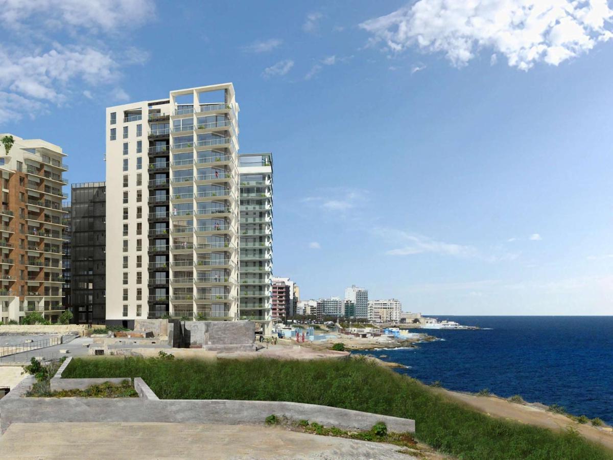 Super Luxury Apartment In Tigne Point, Amazing Sea Views Sliema Esterno foto